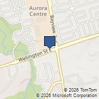 Map Aurora, ON L4G0K3, Canada