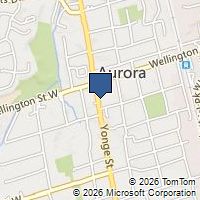 Map Aurora, ON L4G1L8, Canada