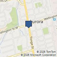 Map Aurora, ON L4G1L9, Canada
