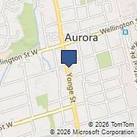Map Aurora, ON L4G1M1, Canada