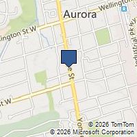 Map Aurora, ON L4G1M2, Canada