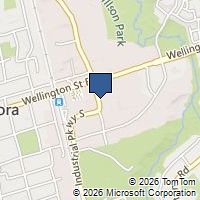 Map Aurora, ON L4G3V9, Canada