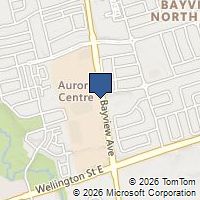 Map Aurora, ON L4G7J1, Canada