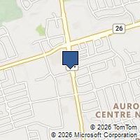 Map Aurora, ON L4G7Y3, Canada