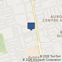 Map Aurora, ON L4G7Z9, Canada