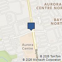 Map Aurora, ON L4G8A3, Canada