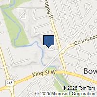 Map Bowmanville, ON L1C1W3, Canada