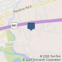 Map Bowmanville, ON L1C4P8, Canada