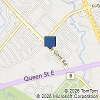 Map Brampton, ON L6P0B1, Canada