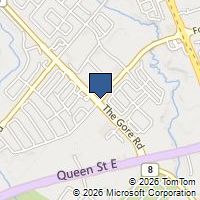 Map Brampton, ON L6P2K9, Canada