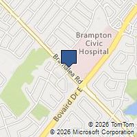 Map Brampton, ON L6R0K1, Canada