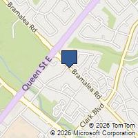 Map Brampton, ON L6T0G1, Canada