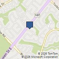 Map Brampton, ON L6T3J1, Canada