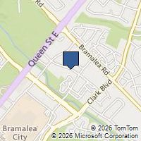 Map Brampton, ON L6T3V5, Canada