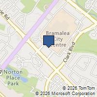 Map Brampton, ON L6T4G8, Canada