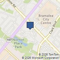 Map Brampton, ON L6T4W2, Canada