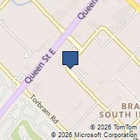 Map Brampton, ON L6T5A8, Canada