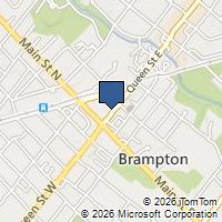 Map Brampton, ON L6V1A2, Canada
