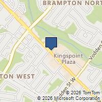 Map Brampton, ON L6V1P8, Canada