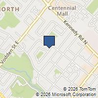 Map Brampton, ON L6V2Z6, Canada