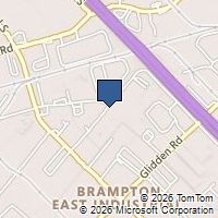 Map Brampton, ON L6W1K5, Canada