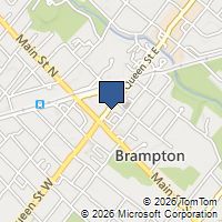 Map Brampton, ON L6W2A7, Canada