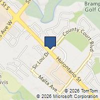 Map Brampton, ON L6W3W8, Canada