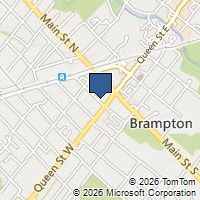 Map Brampton, ON L6X1R2, Canada