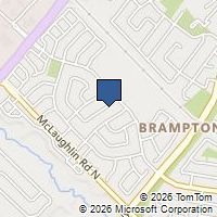 Map Brampton, ON L6X4L6, Canada