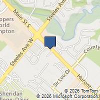 Map Brampton, ON L6Y0P6, Canada