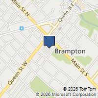 Map Brampton, ON L6Y1P4, Canada