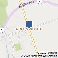 Map Greenwood, ON L0H1H0, Canada