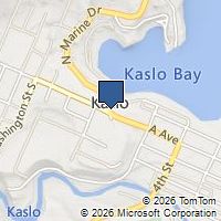 Map Kaslo, BC V0G1M0, Canada
