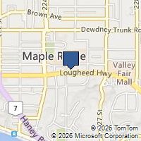 Map Maple Ridge, BC V2X0L5, Canada