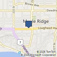 Map Maple Ridge, BC V2X2T3, Canada