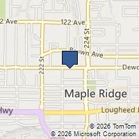Map Maple Ridge, BC V2X3J2, Canada