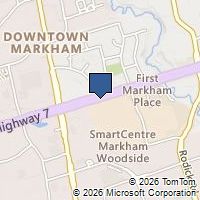Map Markham, ON L3R0J5, Canada