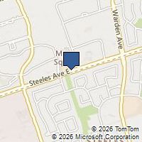 Map Markham, ON L3R1K9, Canada