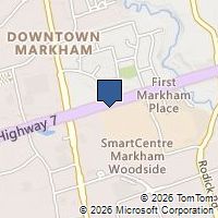 Map Markham, ON L3R2A2, Canada
