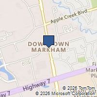Map Markham, ON L3R4X8, Canada