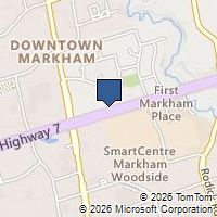 Map Markham, ON L3R5A1, Canada