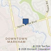 Map Markham, ON L3R6C9, Canada