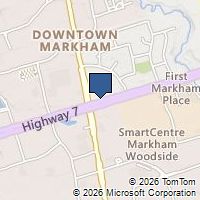 Map Markham, ON L3R6E1, Canada