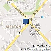 Map Mississauga, ON L4T1A6, Canada