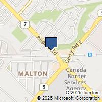 Map Mississauga, ON L4T2G8, Canada