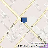 Map Mississauga, ON L4W1E9, Canada