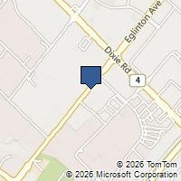 Map Mississauga, ON L4W1K8, Canada