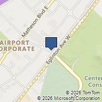 Map Mississauga, ON L4W4Y5, Canada