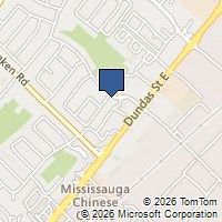 Map Mississauga, ON L4Y4J6, Canada