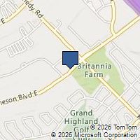 Map Mississauga, ON L4Z1N8, Canada